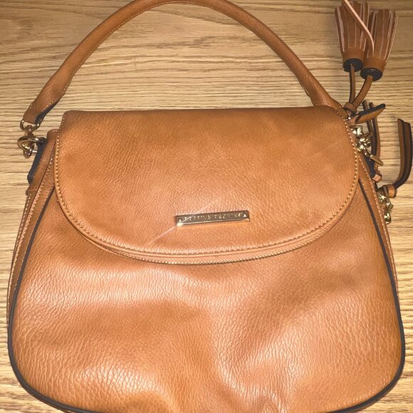 Poppy and Peonies Downtown Cognac Shoulder Bag - Great Condition - Picture 11 of 11